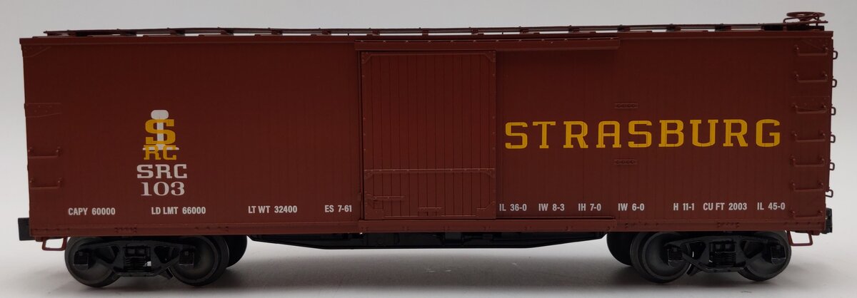 Lionel 2426230 O Strasburg Double Sheathed Boxcar #103