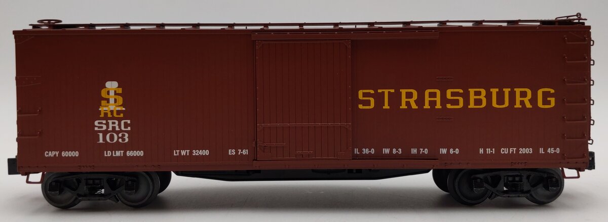 Lionel 2426230 O Strasburg Double Sheathed Boxcar #103