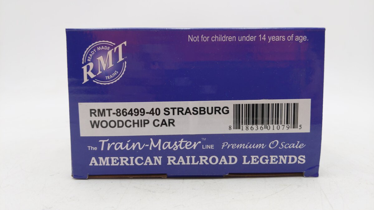RMT 86499-40 O Gauge Strasburg Railroad 40' Tobacco Car #621 MT/Box