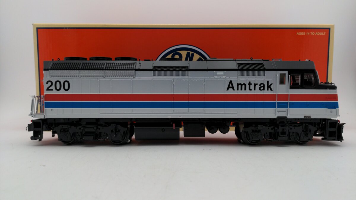Lionel 6-82453 Amtrak F40PH Phase II Livery Diesel Locomotive #200 EX/Box