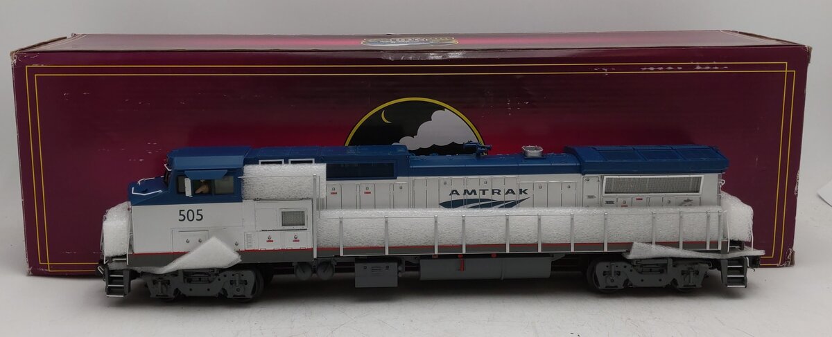 MTH 20-20907-1 O Amtrak Dash 8-40BW Diesel Locomotive #505 w/ Proto-Sound 3.0