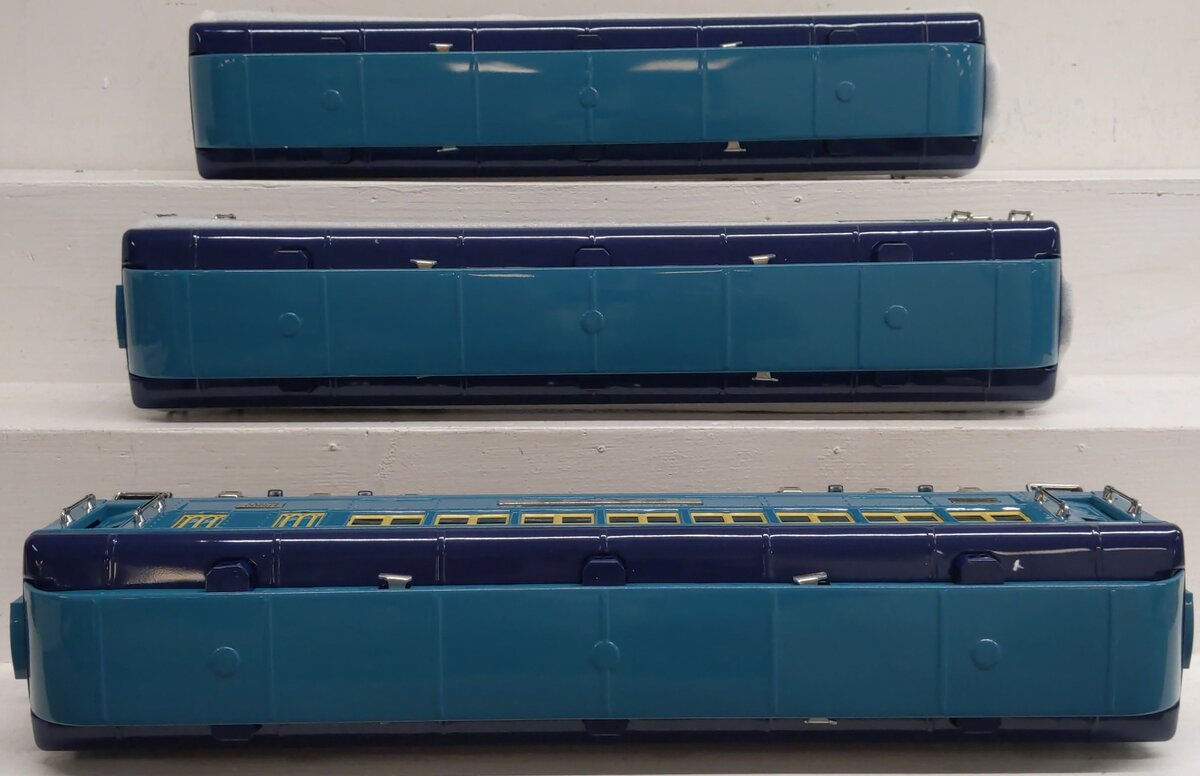 Lionel 6-13408 Standard Gauge Blue Comet Tinplate Passenger 3-Car Set EX/Box