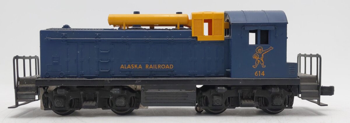 Lionel 614 Vintage O Alaska Railroad EMD NW-2 Diesel Switcher VG