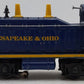 Lionel 624 Vintage O Chesapeake & Ohio NW-2 Powered Diesel Locomotive VG