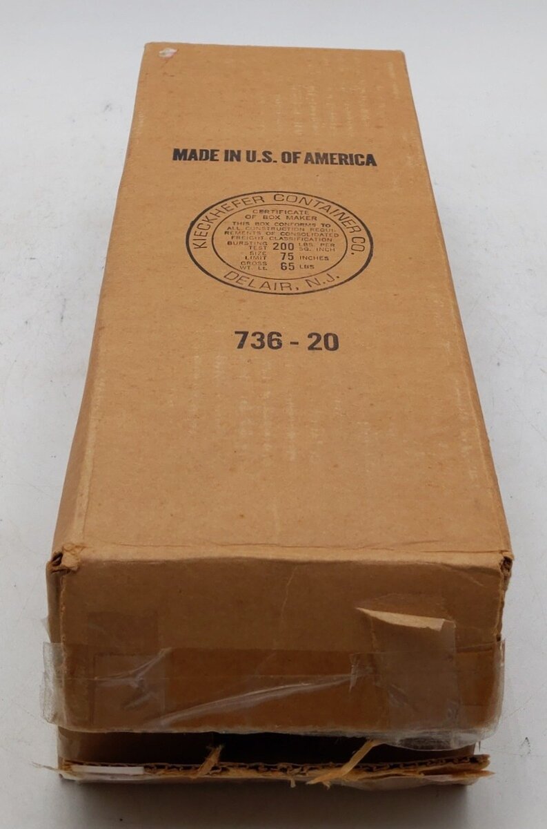Lionel 736 Vintage O 2-8-4 Berkshire Steam Locomotive VG/Box