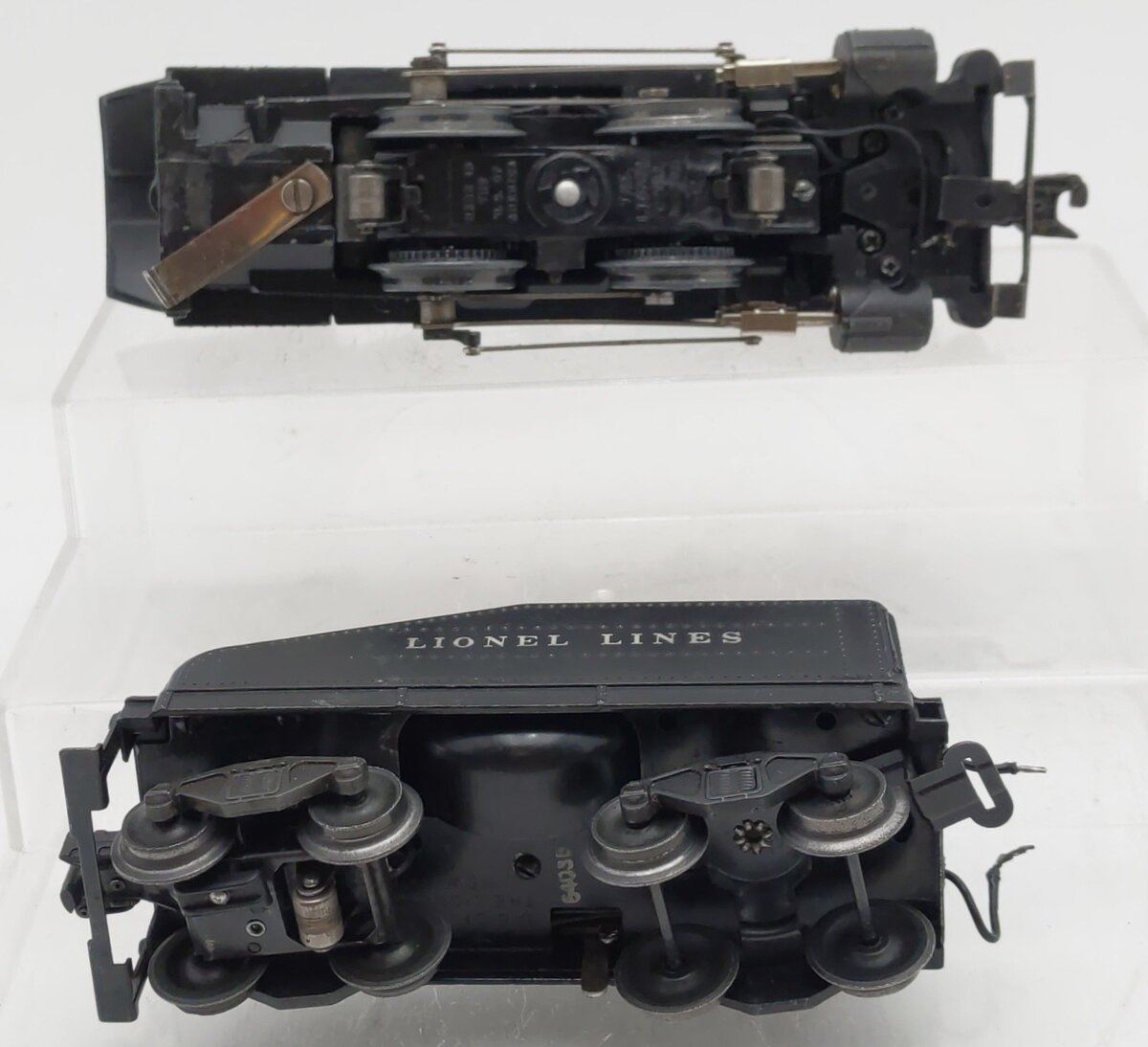 Lionel 1656 Vintage O Lionel Lines 0-4-0 Steam Locomotive & 6403B Tender w Bell VG