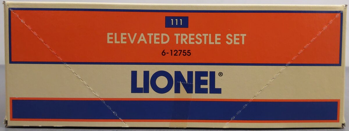 Lionel 6-12755 O Gauge Elevated Trestle Set (Set of 10) EX/Box