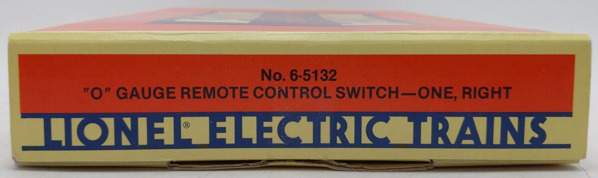 Lionel 6-5132 O Right Hand Remote Control Switch Turnout EX/Box