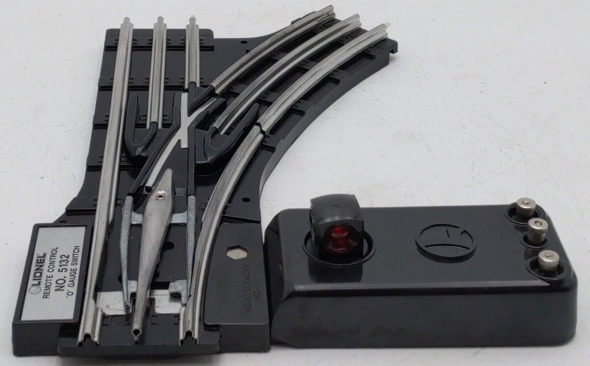 Lionel 6-5132 O Right Hand Remote Control Switch Turnout EX/Box