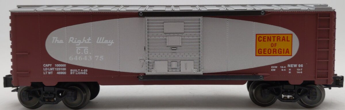 Lionel 6-19279 O Gauge Central of Georgia Boxcar #6464-375 EX/Box