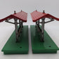 Lionel 156 Vintage O Lighted Station Platforms: [2] VG