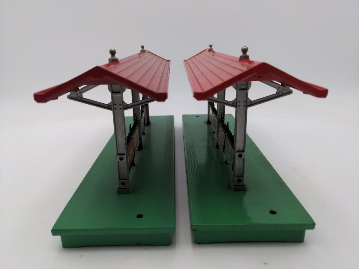 Lionel 156 Vintage O Lighted Station Platforms: [2] VG