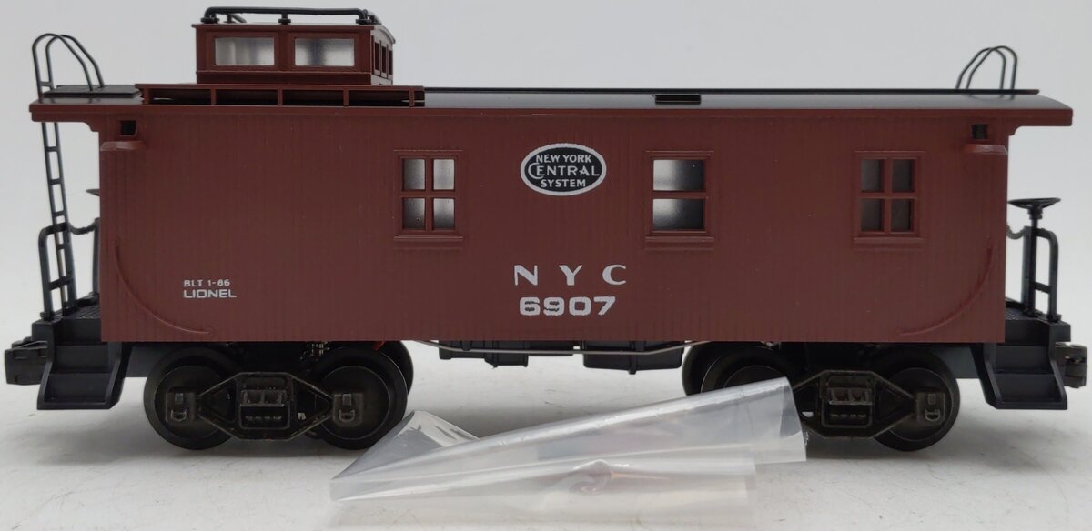 Lionel 6-6907 O Gauge New York Central Woodside Illuminated Caboose #6907 EX
