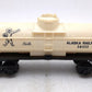 Lionel 6-16111 O Gauge Alaska White Single Dome Tank Car EX/Box