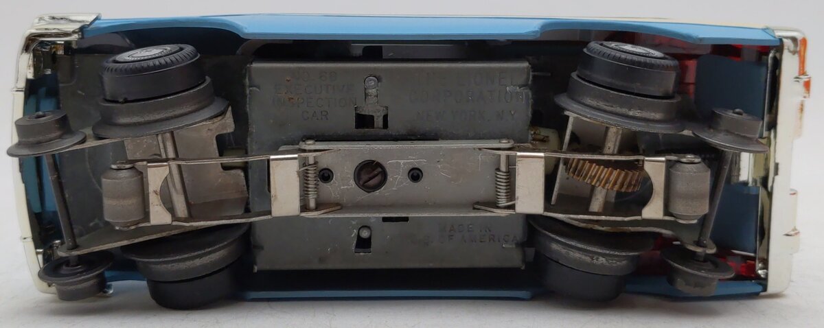 Lionel 6-18454 O Gauge Blue Executive Inspection Car EX/Box