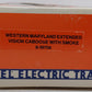Lionel 6-19704 O Gauge Western Maryland Extended Vision Caboose w/Smoke EX/Box
