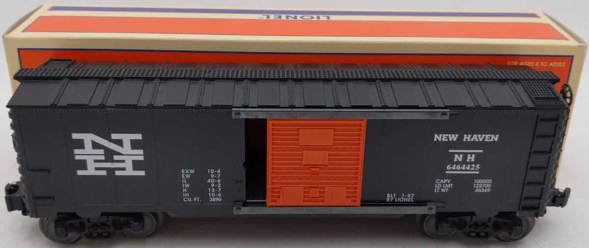 Lionel 6-19295 O Gauge New Haven Series VI Boxcar #6464-425 EX/Box