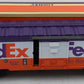 Lionel 6-19835 O Gauge FedEx Operating Boxcar #3464 EX/Box