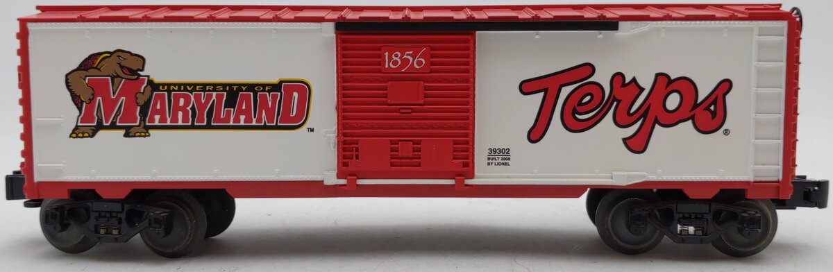 Lionel 6-39302 O Scale University of Maryland Boxcar LN/Box