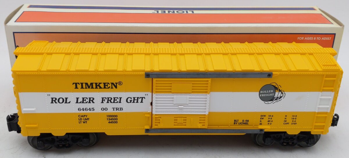 Lionel 6-29212 O Gauge Timken 6464 Boxcar #6464500 EX/Box