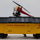 Lionel 3619 Vintage O Operating Helicopter Reconnaissance Car VG/Box