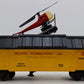 Lionel 3619 Vintage O Operating Helicopter Reconnaissance Car VG/Box