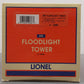 Lionel 6-12886 O Gauge 395 4-Light Floodlight Tower EX/Box