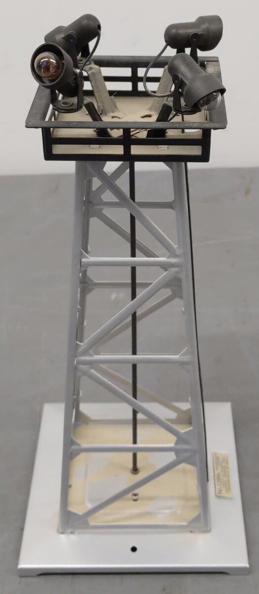 Lionel 6-12886 O Gauge 395 4-Light Floodlight Tower EX/Box