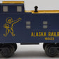 Lionel 6-16523 O Gauge Alaska Square Window Caboose EX