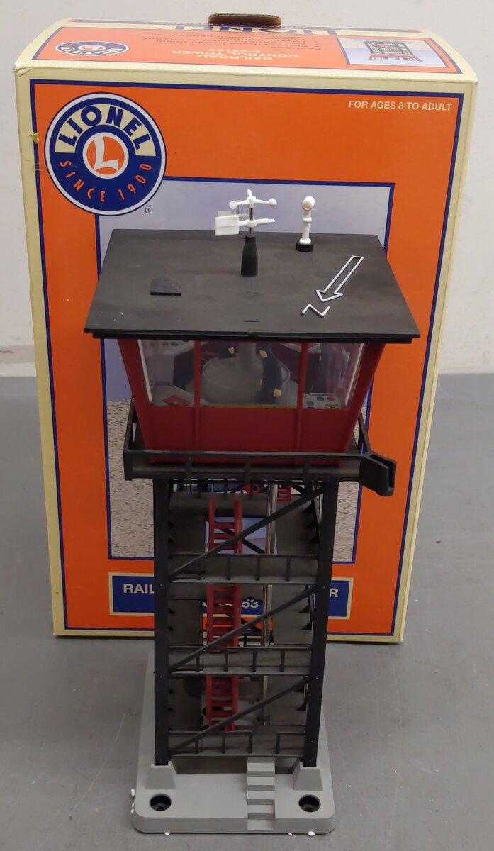 Lionel 6-24153 O Gauge Railroad Control Tower EX/Box