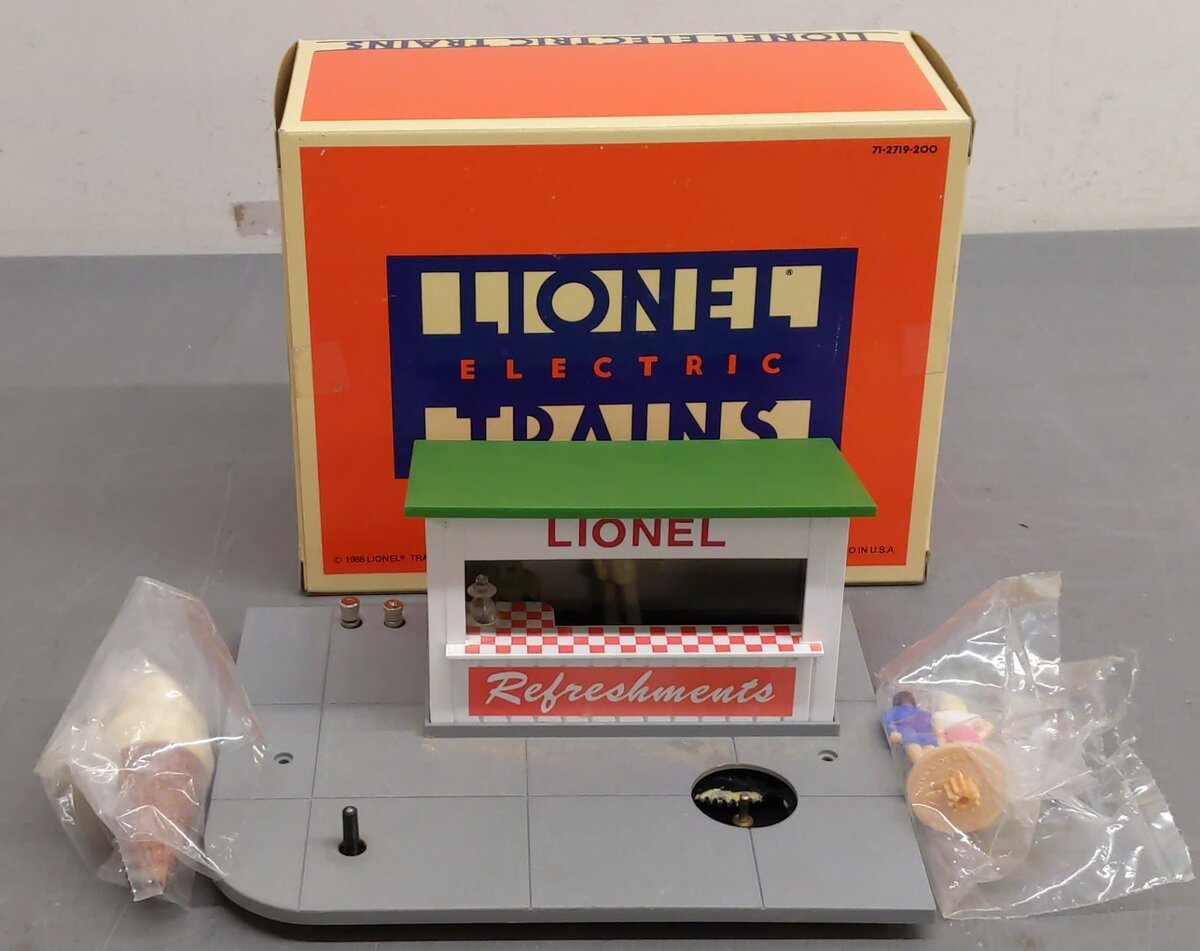Lionel 6-12719 O Animated Refreshment Stand EX/Box