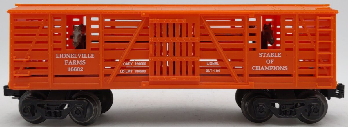 Lionel 6-16682 O Gauge Lionelville Farms Stock Car EX/Box