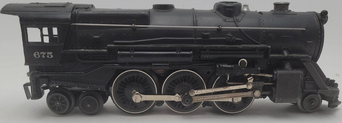 Lionel 675 Vintage O 2-6-2 K-4 Pacific Die-Cast Steam Locomotive VG
