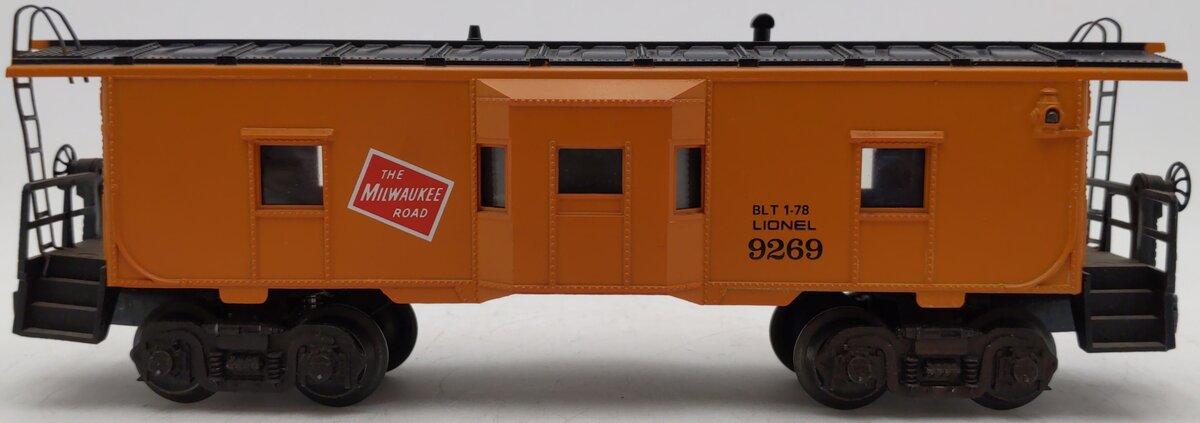 Lionel 6-9269 O Milwaukee Road Bay Window Caboose VG