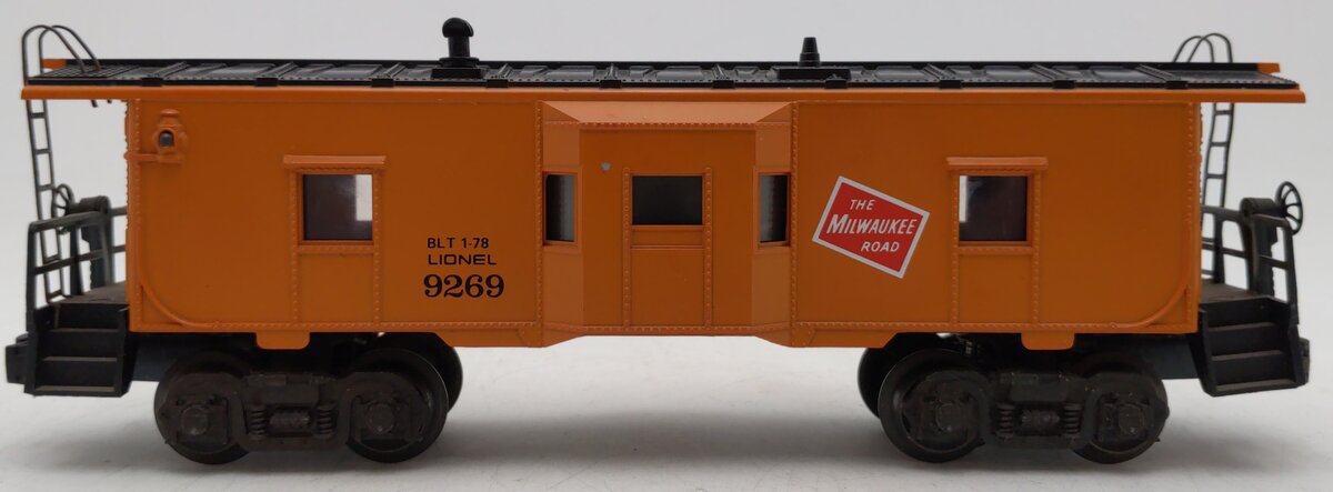Lionel 6-9269 O Milwaukee Road Bay Window Caboose VG