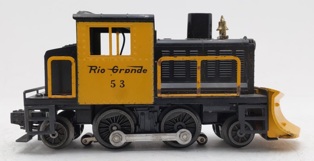 Lionel 53 Vintage O Rio Grande Powered Snowplow Switcher VG