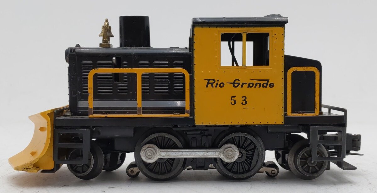 Lionel 53 Vintage O Rio Grande Powered Snowplow Switcher VG