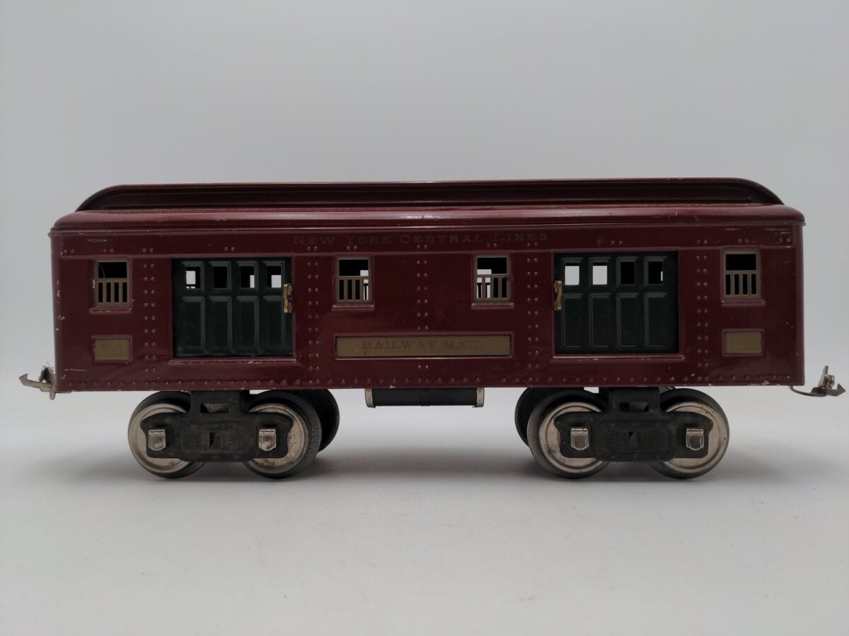Lionel 320 Vintage Standard Gauge Prewar Tinplate Railway Mail Baggage Car VG