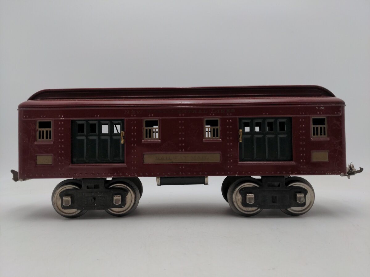 Lionel 320 Vintage Standard Gauge Prewar Tinplate Railway Mail Baggage Car VG