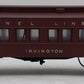 Lionel 2625 Vintage O Custom Lionel Lines Madison Irvington Coach Car #2625 VG