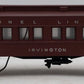 Lionel 2625 Vintage O Custom Lionel Lines Madison Irvington Coach Car #2625 VG