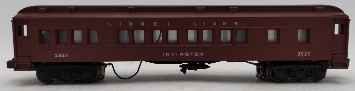 Lionel 2625 Vintage O Custom Lionel Lines Madison Irvington Coach Car #2625 VG
