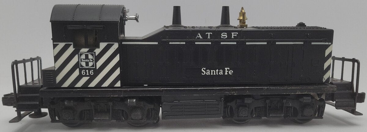 Lionel 616 Vintage O AT&SF NW-2 Powered Diesel Locomotive VG