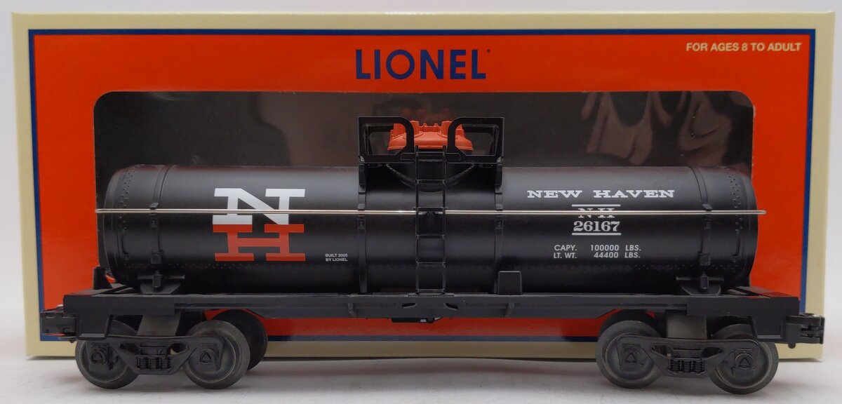 Lionel 6-26167 O Gauge New Haven Single Dome Tank Car EX/Box