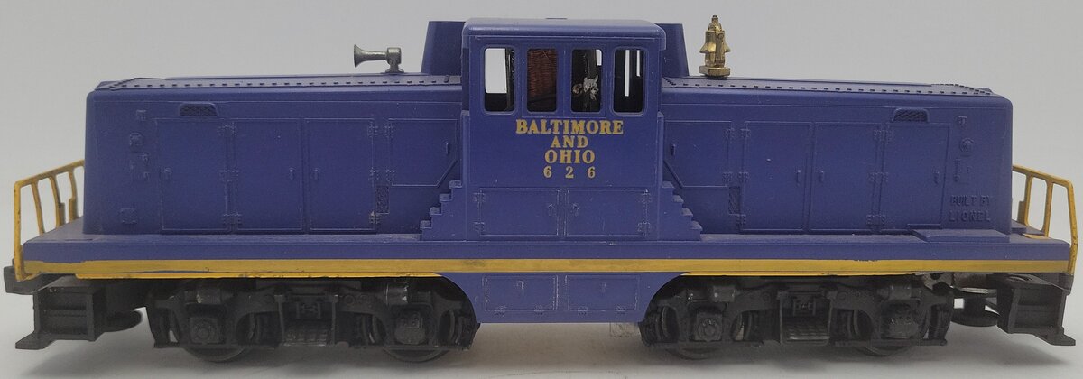 Lionel 626 Vintage O Baltimore & Ohio 44 Ton Diesel Switcher Locomotive VG