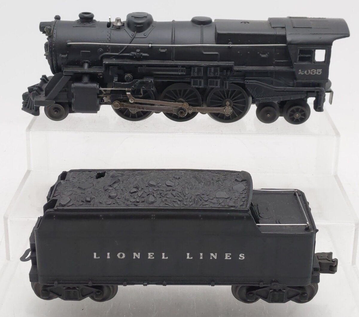 Lionel 2035 Vintage O 2-6-4 Die-Cast Steam Locomotive And Tender #2466WX VG