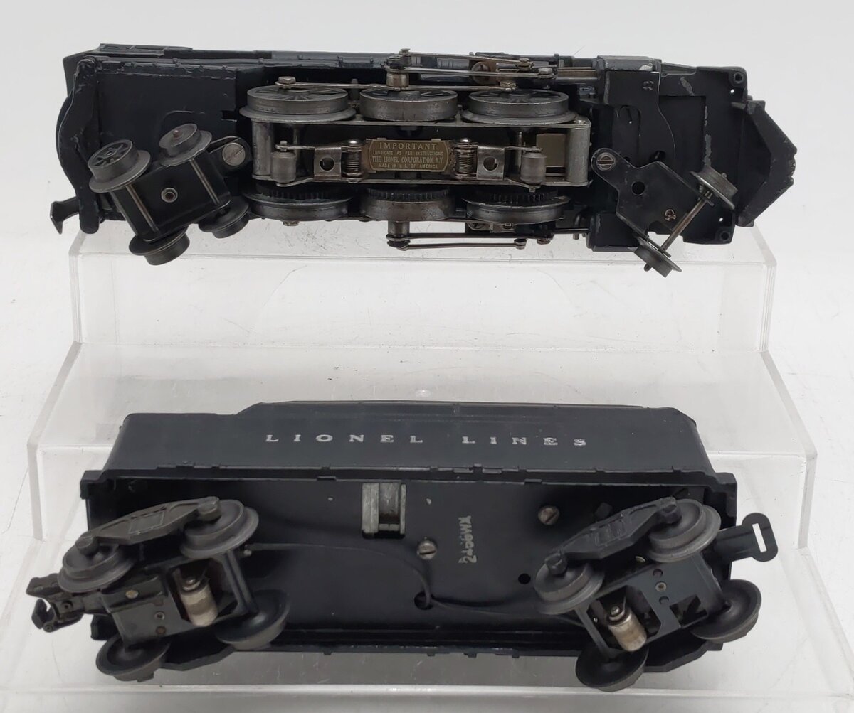 Lionel 2035 Vintage O 2-6-4 Die-Cast Steam Locomotive And Tender #2466WX VG