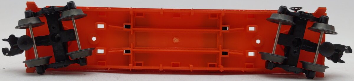 Lionel 6-52187 O Gauge Madison Hardware Flatcar w/ Piggyback Vans EX/Box