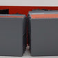 Lionel 6-52187 O Gauge Madison Hardware Flatcar w/ Piggyback Vans EX/Box