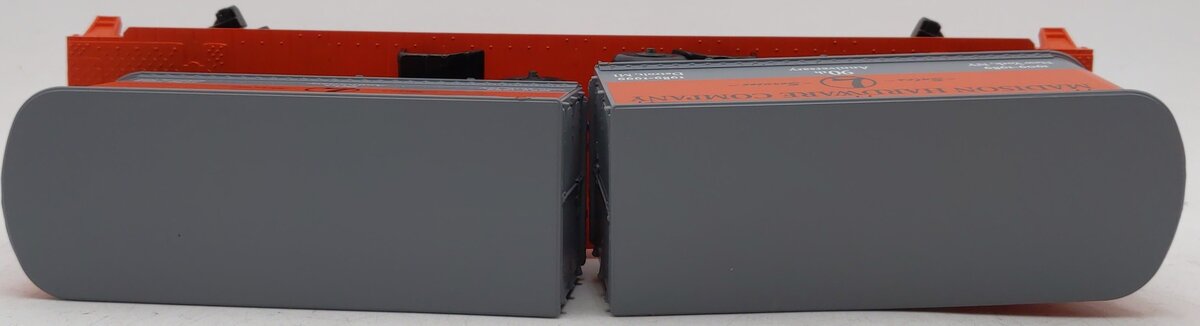 Lionel 6-52187 O Gauge Madison Hardware Flatcar w/ Piggyback Vans EX/Box